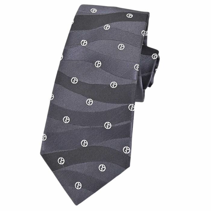 Giorgio Armani Necktie GIORGIO ARMANI 1P907 00020 Black 