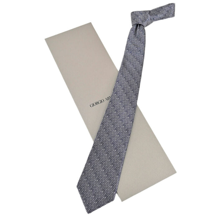 Giorgio Armani tie GIORGIO ARMANI 1P922 47635 navy 