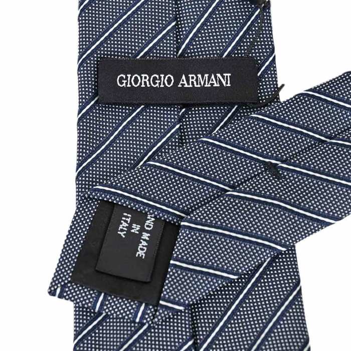 喬治·阿瑪尼領帶 GIORGIO ARMANI 1P913 00036 海軍藍