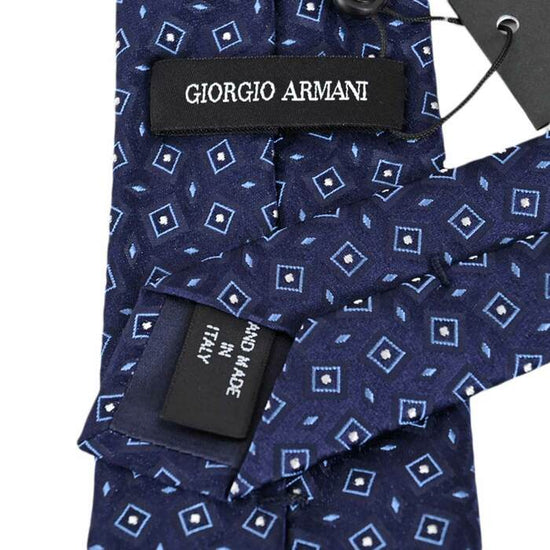 ジョルジオ アルマーニ ネクタイ GIORGIO ARMANI 1P921 00036 ネイビー