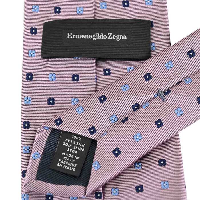 エルメネジルド ゼニア ERMENEGILDO ZEGNA ネクタイ Z9D04-B ピンク メンズ  就職祝い 誕生日 ギフト プレゼント