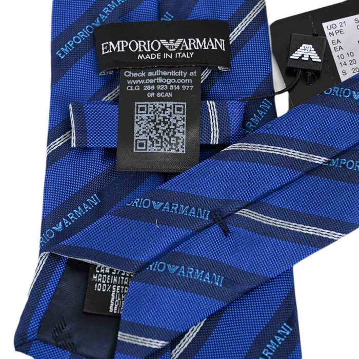 Emporio Armani 領帶 EMPORIO ARMANI 1P606 03833 藍色