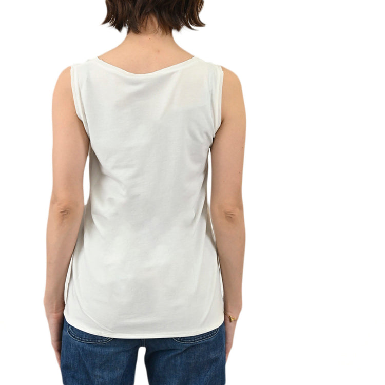 Max Mara Weekend Sleeveless Top Cut and Sewn MAXMARA WEEKEND FRANCO 59410411000 9 White Spring/Summer 2021 