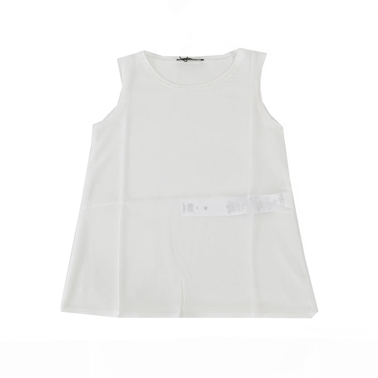 Max Mara Weekend Sleeveless Top Cut and Sewn MAXMARA WEEKEND FRANCO 59410411000 9 White Spring/Summer 2021 