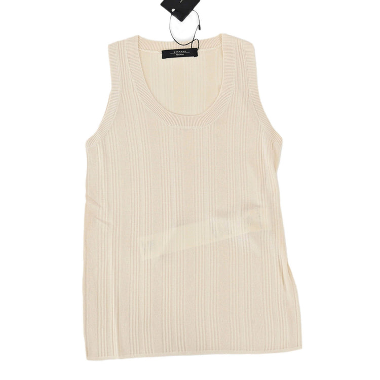 Max Mara Weekend Viscose Knit Top MAXMARA WEEKEND VALERIA 53610211000 2 Beige Spring/Summer 2021 