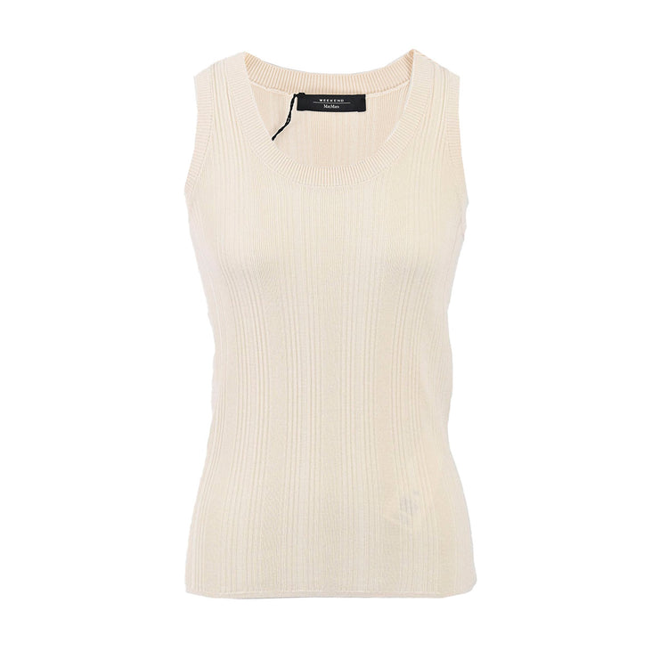 Max Mara Weekend Viscose Knit Top MAXMARA WEEKEND VALERIA 53610211000 2 Beige Spring/Summer 2021 