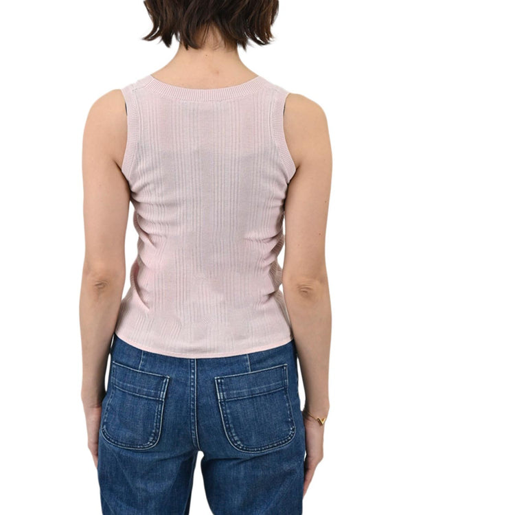 Max Mara Weekend Viscose Knit Top MAXMARA WEEKEND VALERIA 53610211000 6 Pink Spring/Summer 2021 