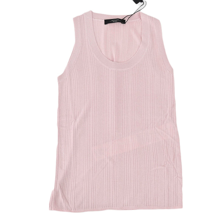 Max Mara Weekend Viscose Knit Top MAXMARA WEEKEND VALERIA 53610211000 6 Pink Spring/Summer 2021 