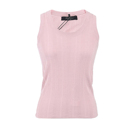 Max Mara Weekend Viscose Knit Top MAXMARA WEEKEND VALERIA 53610211000 6 Pink Spring/Summer 2021 