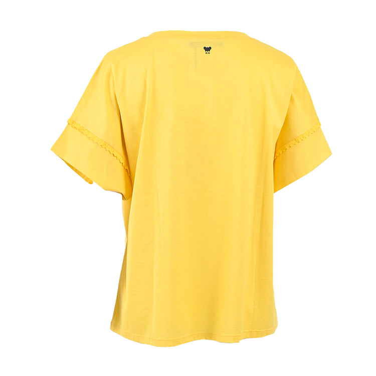 Max Mara Weekend T-shirt MAXMARA WEEKEND PALMA 59411611000 10 Yellow Spring/Summer 2021 