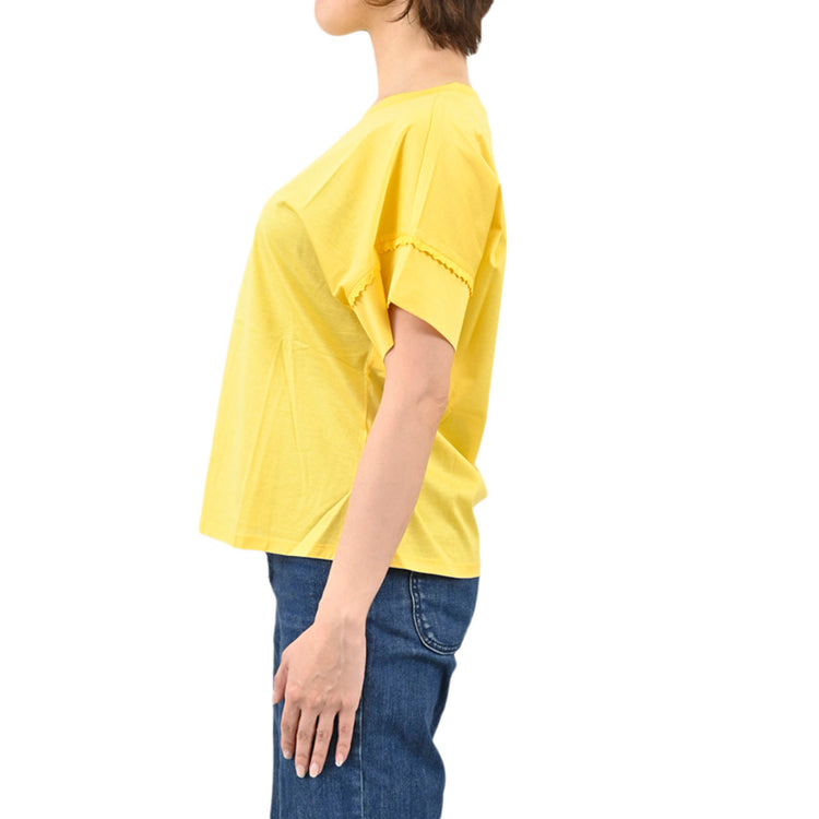 Max Mara Weekend T-shirt MAXMARA WEEKEND PALMA 59411611000 10 Yellow Spring/Summer 2021 