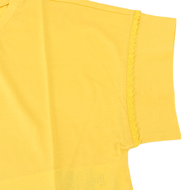 Max Mara Weekend T-shirt MAXMARA WEEKEND PALMA 59411611000 10 Yellow Spring/Summer 2021 