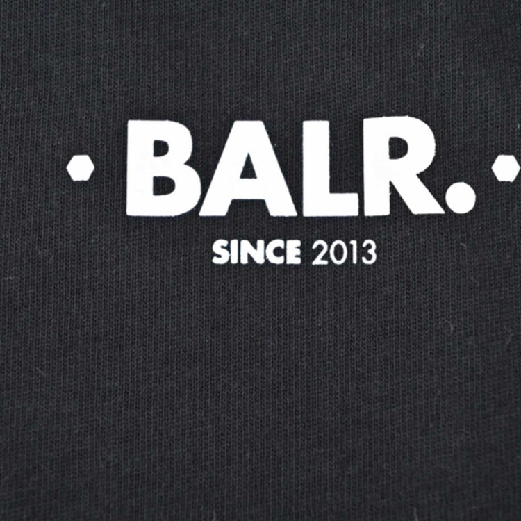 ボーラー BALR. Tシャツ B1112.1002 Minimalistic Dropped Shoulder T-Shirt B ブラック メンズ 【ラスト1点 Ｌサイズ】 プレゼント ギフト