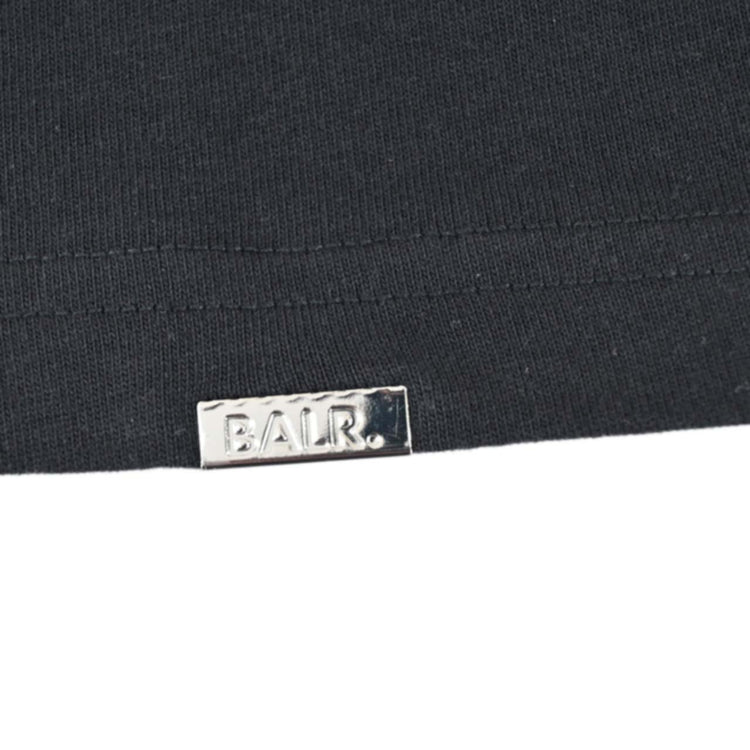 ボーラー BALR. Tシャツ B1112.1002 Minimalistic Dropped Shoulder T-Shirt B ブラック メンズ 【ラスト1点 Ｌサイズ】 プレゼント ギフト