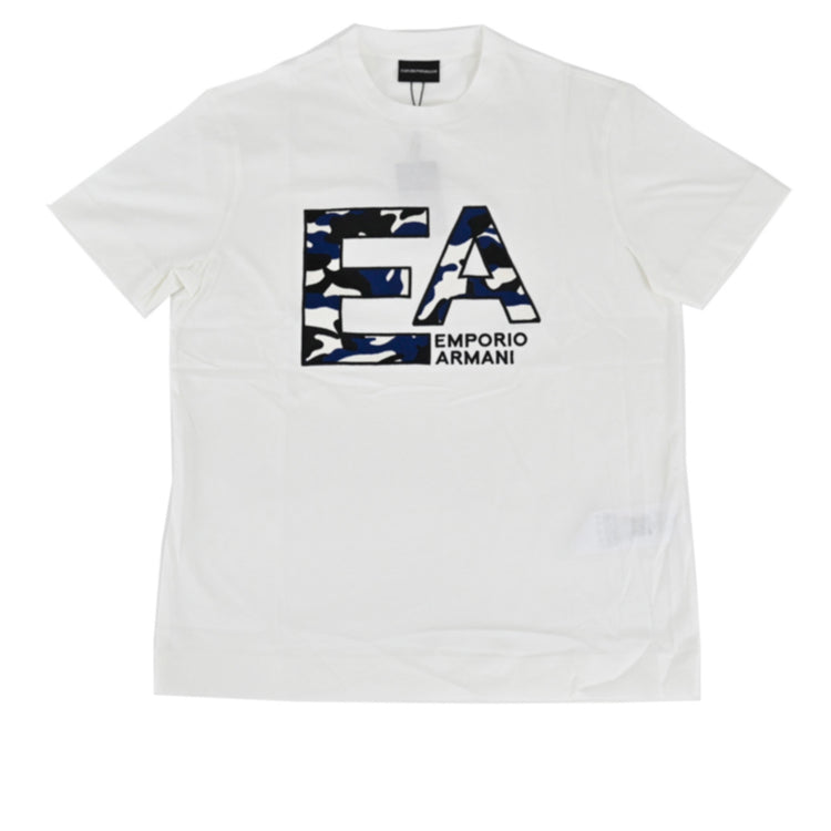 エンポリオ アルマーニ EMPORIO ARMANI Tシャツ 3K1TM5 1JDXZ0101 0101 ホワイト メンズ 【ラスト1点 Mサイズ】 プレゼント ギフト