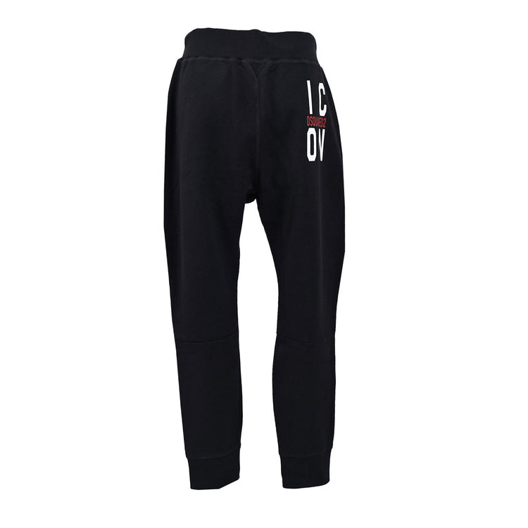 ディースクエアード DSQUARED2 スウェットパンツ S80KA0012 S25042900 Icon Sweatpants 900 ブラック レディース 【ラスト1点 Sサイズ】