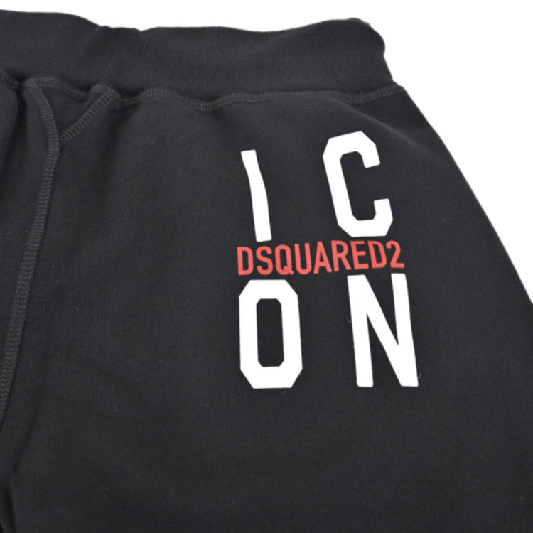 ディースクエアード DSQUARED2 スウェットパンツ S80KA0012 S25042900 Icon Sweatpants 900 ブラック レディース 【ラスト1点 Sサイズ】