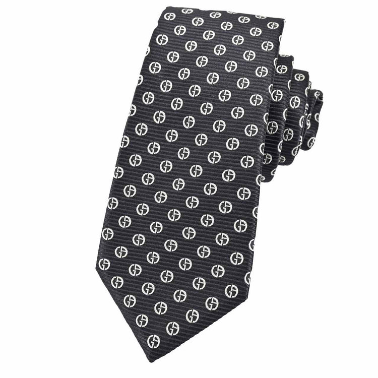 Giorgio Armani Necktie GIORGIO ARMANI 1A909 00020 Black 