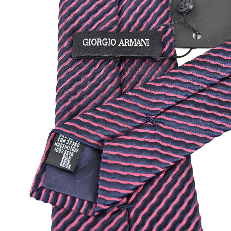 喬治·阿瑪尼領帶 GIORGIO ARMANI 1A921 02275 海軍藍