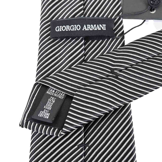 ジョルジオ アルマーニ ネクタイ GIORGIO ARMANI 1A920 00120 ブラック