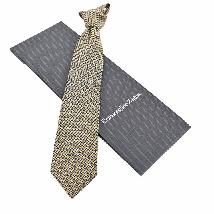 ERMENEGILDO ZEGNA Ermenegildo Zegna Tie Z2D03T-YE1 Yellow [SALE] 