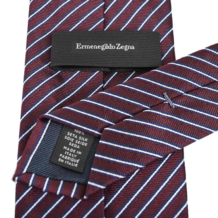 エルメネジルド ゼニア ERMENEGILDO ZEGNA ネクタイ Z2D05T-BU1 レッド メンズ  就職祝い 誕生日 ギフト プレゼント