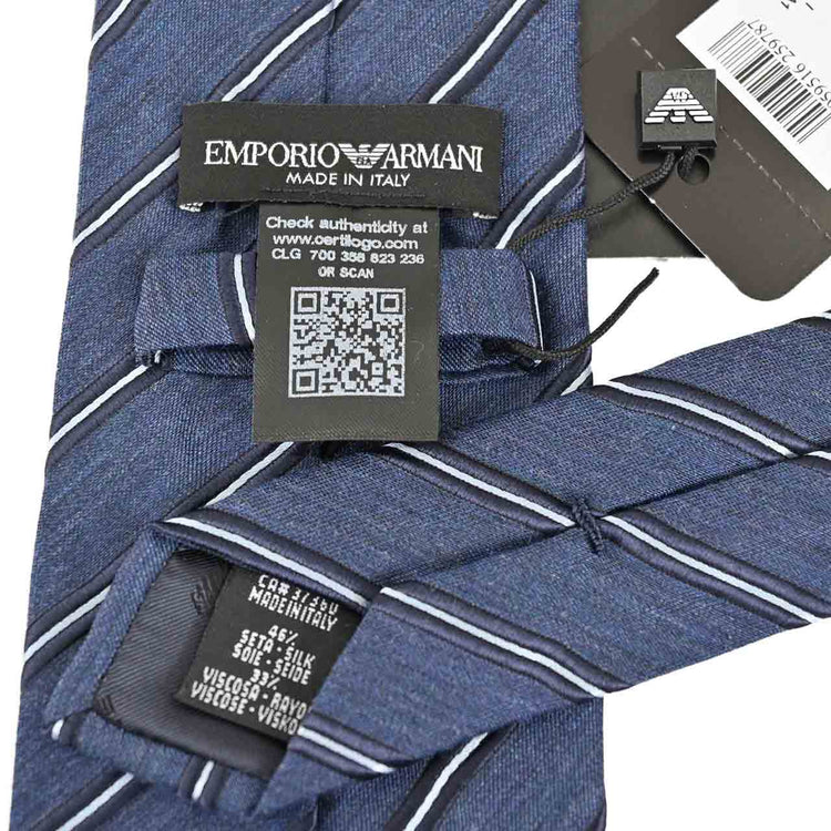 EMPORIO ARMANI エンポリオアルマーニ ネクタイ 1A634-00036 ブルー