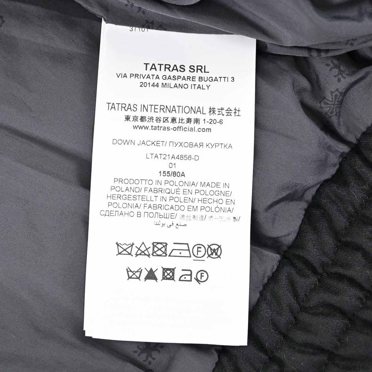 塔特拉 TATRAS 羽絨外套 LTAT21A4856-D VIGEER 1 黑色