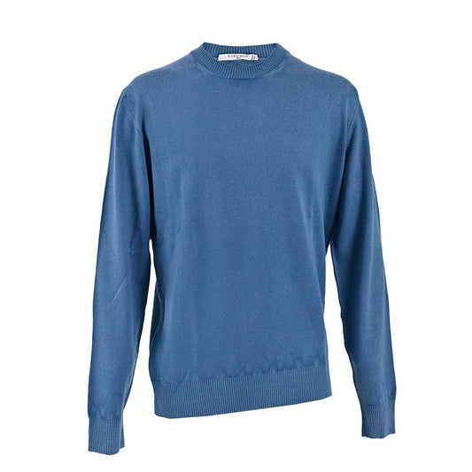 CIRCOLO 1901 Sweater CN3317 PARICOLLO P.RASATO TC 937F Blue 2021AW 