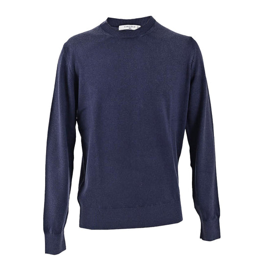 CIRCOLO 1901 Sweater CN3317 PARICOLLO P.RASATO TC 981F Navy 2021AW 