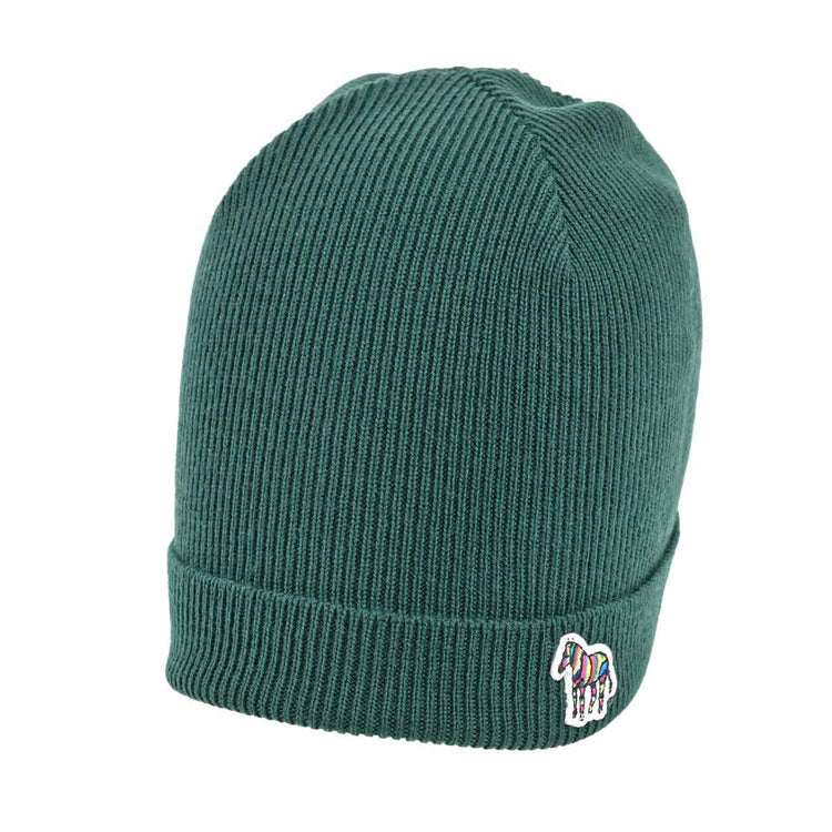 Paul Smith Cap M2A 582E AV250 ZEBRA BEANIE 38 Green 2021AW