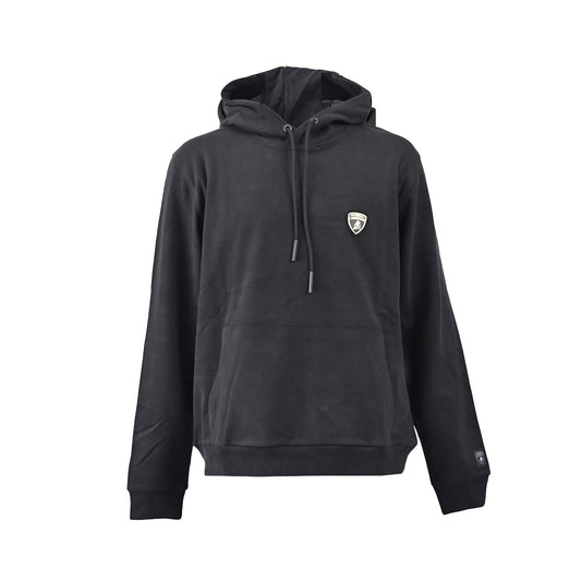 Lamborghini LAMBORGHINI Pullover Hoodie 71XBI002 CF010 interlock 899 Black 2021AW 