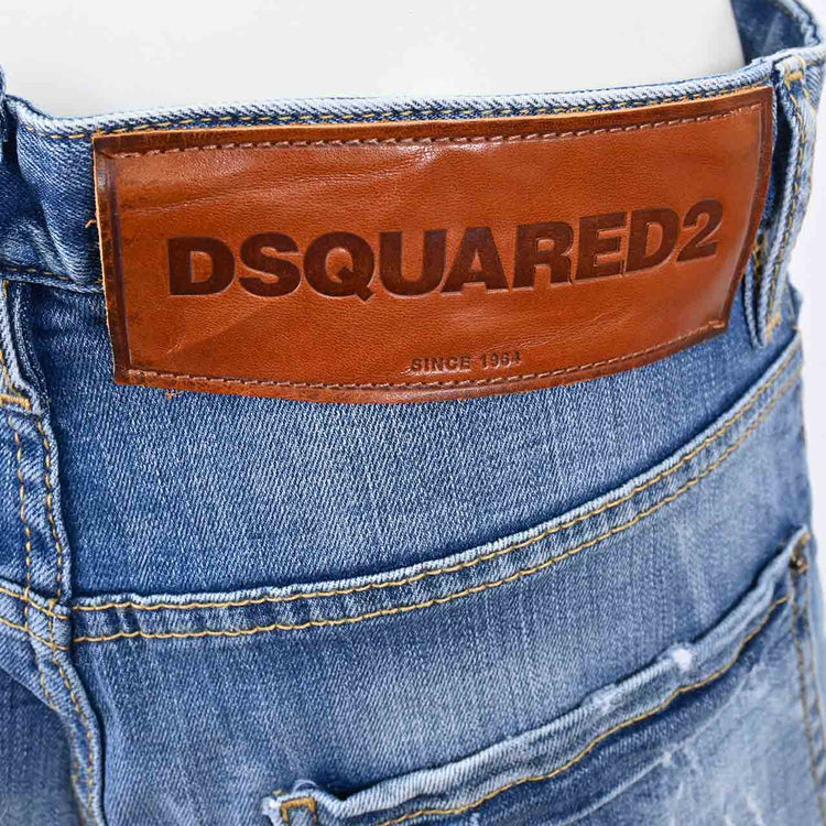 DSQUARED2 牛仔褲 SEXY TWIST S71LB0960 S30664 470 藍色 2021AW 男裝 [促銷] 