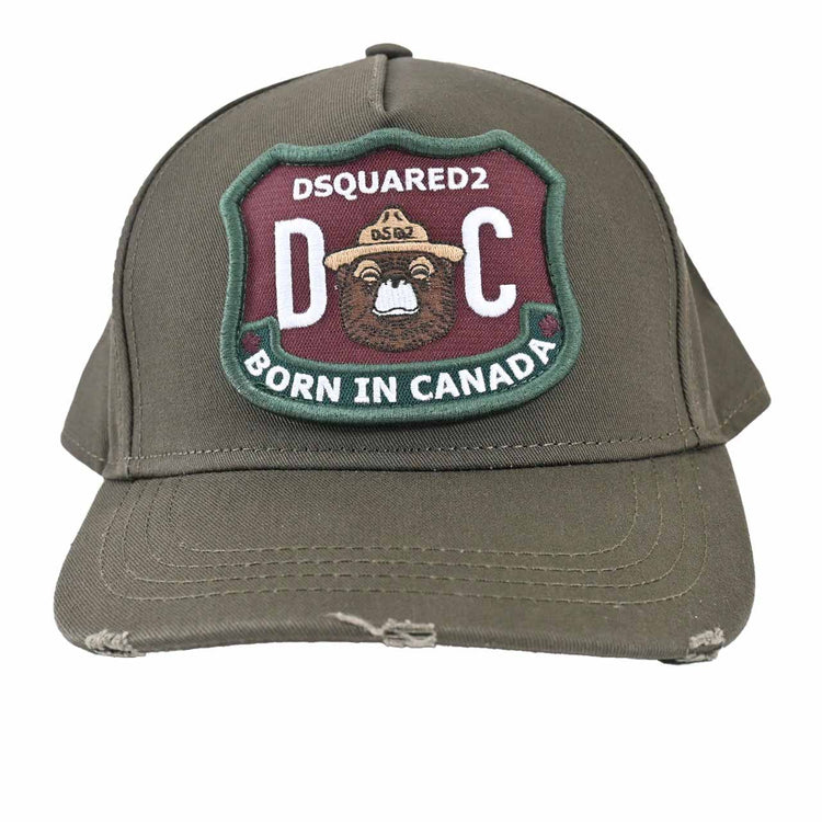 DSQUARED2 Cap GABARDINE BCM0466 05C00001 8102 Green 2021AW Men's Women's 