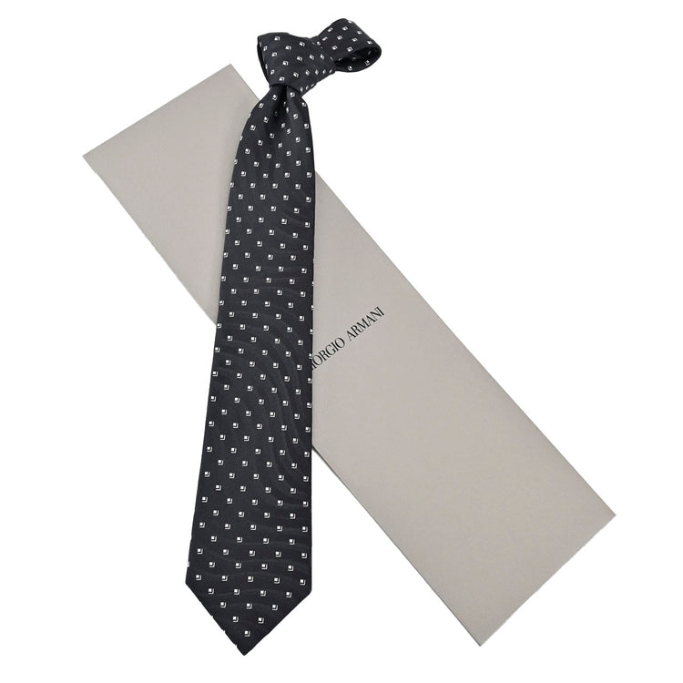 GIORGIO ARMANI Tie 2R917 00020 NERO Black 2022SS Men's [SALE] 