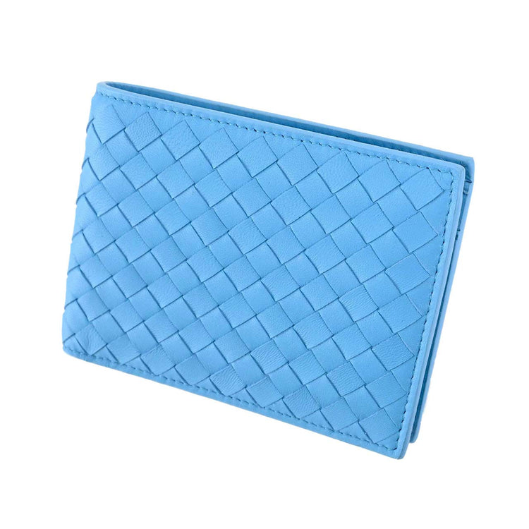 BOTTEGA VENETA Folding Wallet 148324 V001N 4804 Blue Men's 