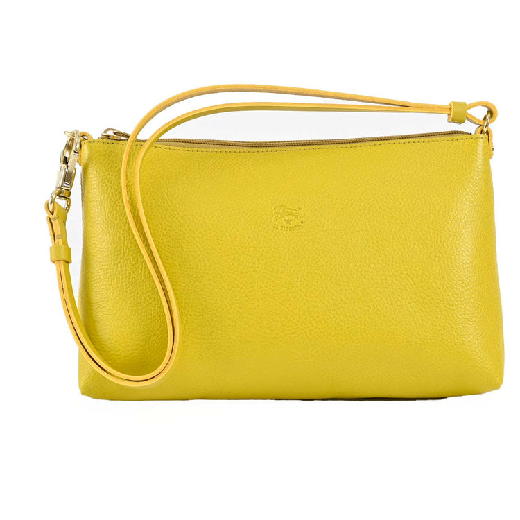 IL BISONTE Shoulder Bag BSH092 A2941 GR326B OLIVA CHIARO - new Yellow 2022SS Women's [SALE] 