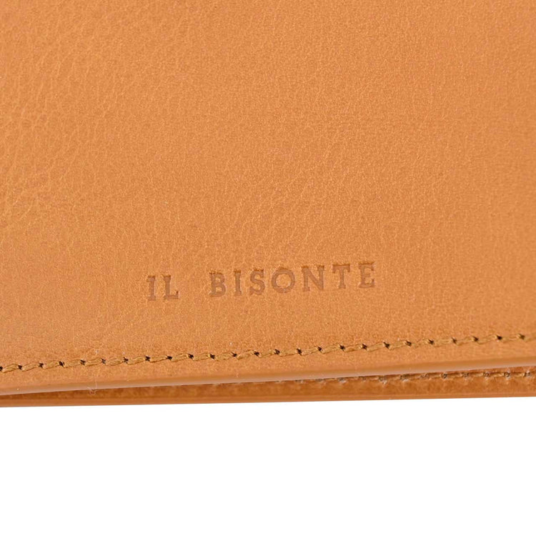 IL BISONTE Folding Wallet SBW062 NA252C Naturale Beige New for Spring/Summer 2022 Men's and Women's [SALE] 