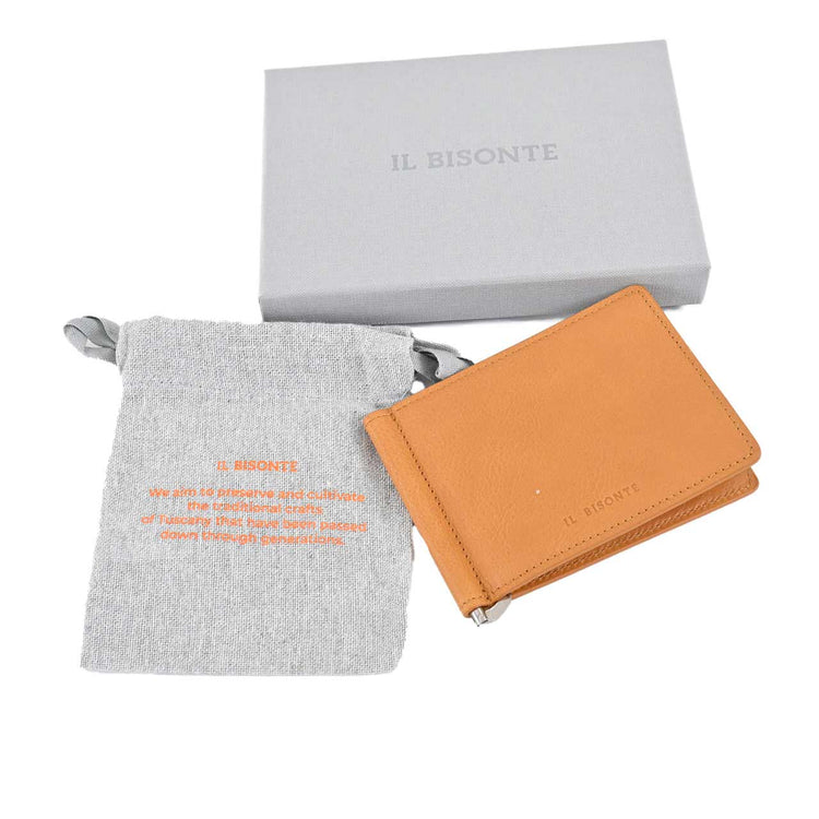 IL BISONTE Folding Wallet SBW062 NA252C Naturale Beige New for Spring/Summer 2022 Men's and Women's [SALE] 