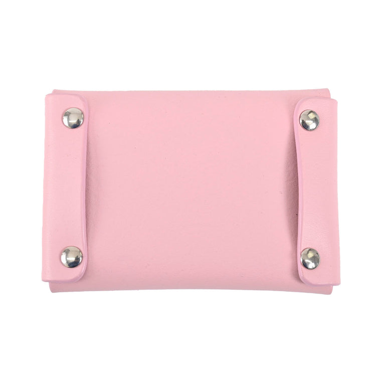 IL BISONTE Business Card Holder SCC100 PK170H Rosa Pallido Pink 2022 Spring/Summer New Arrivals Women's [SALE] 