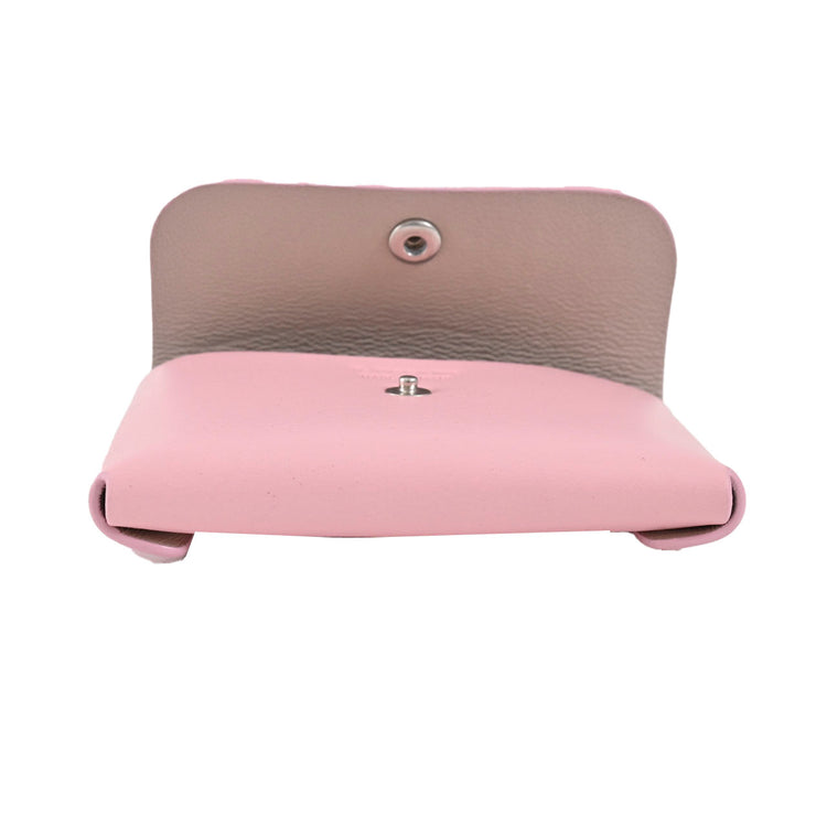 IL BISONTE Business Card Holder SCC100 PK170H Rosa Pallido Pink 2022 Spring/Summer New Arrivals Women's [SALE] 