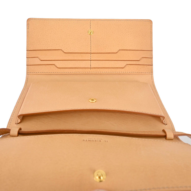 IL BISONTE Pochette SCW087 NA245H Naturale Beige 2022 Spring/Summer New Arrivals Women's 