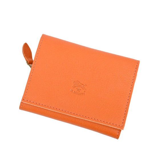 IL BISONTE Tri-fold Wallet C0593 SMW036 OR102B ORANGE 2022 Spring/Summer New Arrivals Men's Women's 