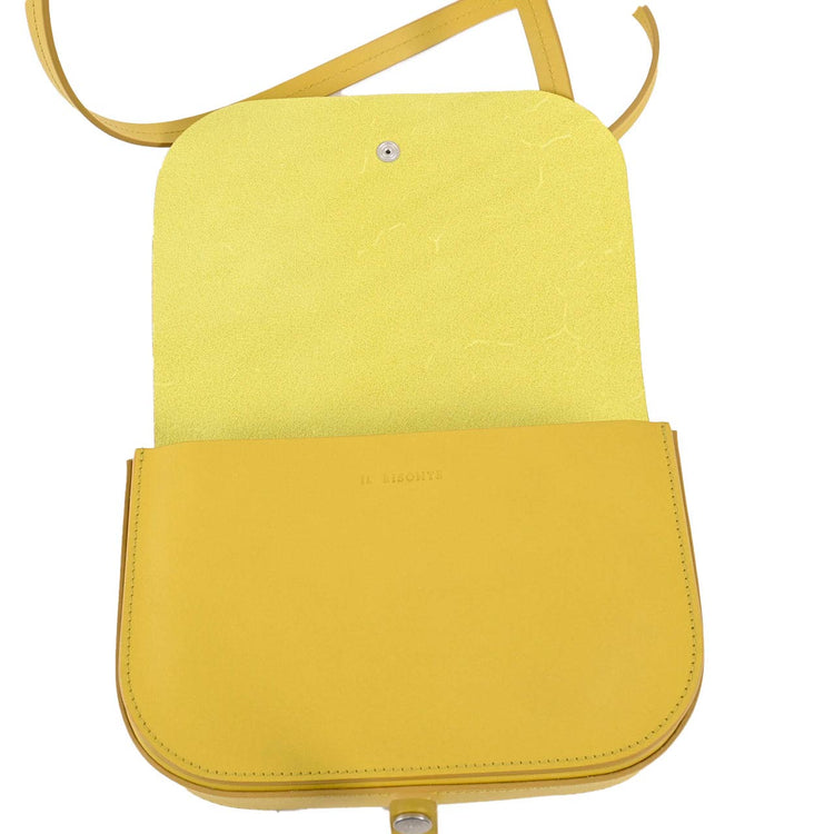 IL BISONTE Shoulder Bag BCR259 GR276C Oliva chiaro Yellow 2022SS Women's [SALE] 