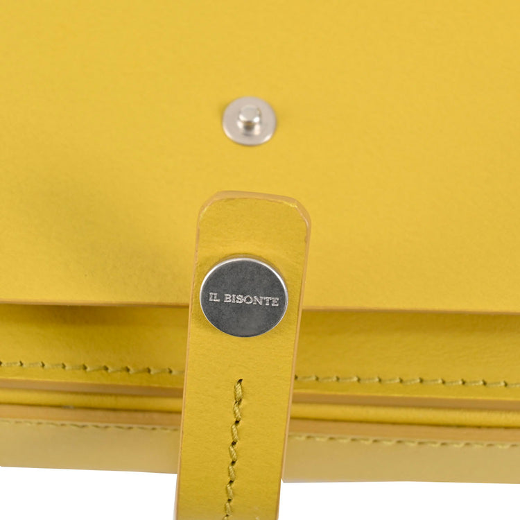 IL BISONTE Shoulder Bag BCR259 GR276C Oliva chiaro Yellow 2022SS Women's [SALE] 