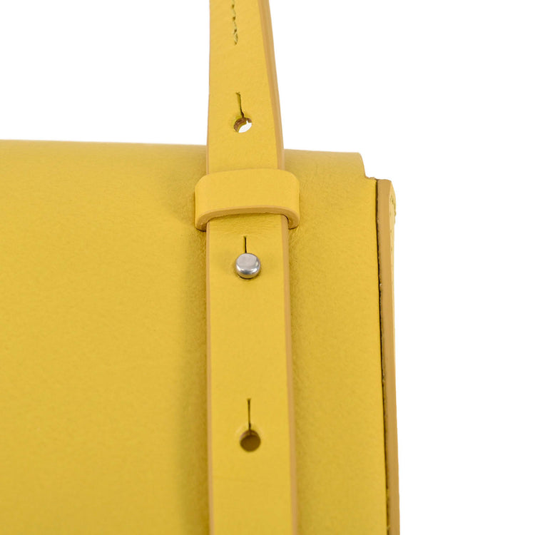 IL BISONTE Shoulder Bag BCR259 GR276C Oliva chiaro Yellow 2022SS Women's [SALE] 