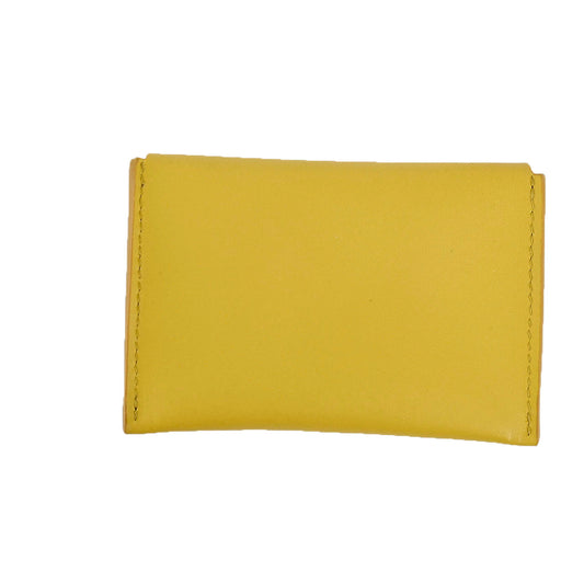 IL BISONTE Coin Case SCC099 GR274H Oliva Chiaro Yellow 2022 Spring/Summer New Arrivals for Men and Women [SALE] 