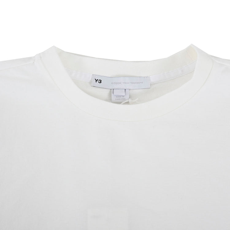 Y-3 Crew Neck Short Sleeve T-Shirt HG8796 COMMERATIVE White 2022 Spring/Summer New Men's 