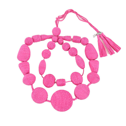 WEEKEND MAX MARA Necklace HAWAY 57510724600 5 Pink 2022SS Women's 