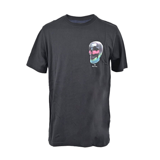 PS Paul Smith T-shirt REG FIT TSHIRT SKULL M2R 011R HP3268 79 Black 2022SS Men's [SALE] 